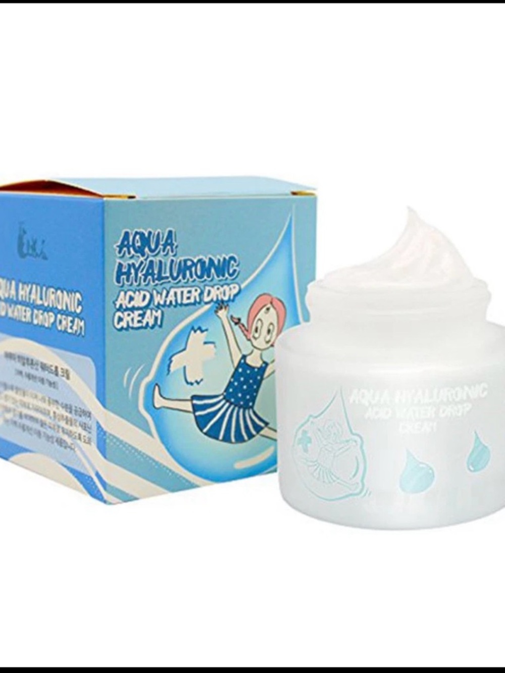 ELIZA VECCA Aqua Hyaluronic Acid Water Drop Cream 1.69 Fl Oz Exp 06/27